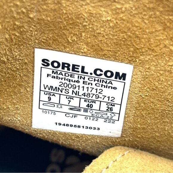 NWTOB Sorel Hi-Line Lace Boot- Women’s Size 9 - Picture 9 of 12